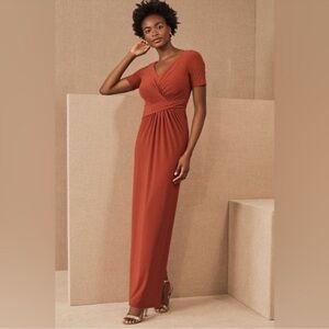 NWT BHLDN Chelle Maxi Dress - Burnt Orange Sz 4